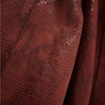 Alfani  Genuine Leather Snake Print Moto Jacket‎ size large Photo 7