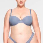 SKIMS  Fits Everybody T-Shirt Demi‎ Bra Coverage 2294 Slate size 40DD Photo 0