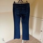 Chico's  EUC Women's So Slimming Girlfriend Flare w/Rhinestone Embellishment 4R Photo 4