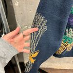 The Vintage Shop Vintage 90s Fall Autumn Halloween Farm Knitted Button Down Sweater Top Large L Photo 1