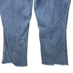 Democracy SZ 16 "Ab"technology Wide Leg Jeans Stretch Frayed Hem Hi-Rise Pockets Photo 5