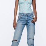 ZARA Floral Corset Bodysuit Photo 1