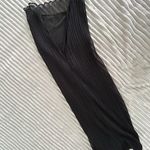 Topshop Black Maxi Pencil Skirt with Slit Photo 1