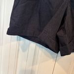 Cato Black/Gray Belted Stretch Dress Shorts Size 16W Photo 4