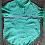 Lilly Pulitzer  Vibrant Green Shirt Photo 3