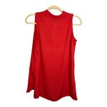 Joseph Ribkoff ‎ Blouse Women's Size US 8 UK 10 Sleeveless Lightweight Sheer Red Photo 1