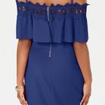 BCX NWT CROCHET TRIM OFF-THE-SHOULDER PARTY DRESS Photo 1