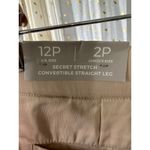 Chico's  NWT Convertible Straight Leg Secret Stretch Cargo Crop Pants Petite 12 Photo 7