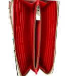 Christian Louboutin  Panettone Spiked Zip Around Wallet White Multicolor Photo 7