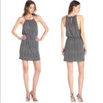 BCBGeneration  Shirred Waist Tribal Print Dress Black White Size XS Photo 1