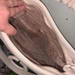 Charming Charlie Cream Faux Leather Gold Trim Crossbody Shoulder Bag ’s Photo 5