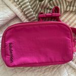 Lululemon Mini Belt Bag Sonic Pink/Red Merlot Limited Color Photo 2