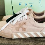 Off-White Low Vulcanized Canvas Sneaker in Pink sz 41 Photo 10