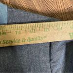 J.Crew  Regent Blazer Jacket Chambray Denim Ruffles‎ Academia Career Office Sz 0 Photo 10