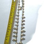 Anne Klein  vintage faux pearl and rhinestone necklace Photo 4