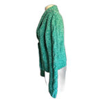 Mudd  Green Cable Knit Soft Cardigan Sweater M Photo 3