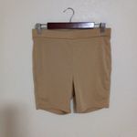 SheIn  Essnce 0X High Rise Shapewear Cycling Biker Shorts in Khaki Plus Photo 1