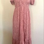 Blush  Pink Ruffled Tiered Sundress Photo 0