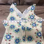 Paco Rabanne v neck floral print maxi with pearl snaps down the front size 34 Photo 6