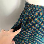 Derek Lam 10 Crosby Teal Navy Polka For Mini Skirt Photo 6