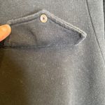 Lacoste  Black Long Sleeve Partial Snap Polo Dress Preppy EUC Sz Lg Cotton Photo 3