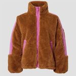 OOF Women's Faux Fur Brown/Pink High Photo 0