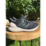 Adidas ULTRA BOOST Womens Size 6.5 in Black Heathered Knit and Light Pink Photo 1