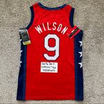 Nike TEAM USA WILSON WOMENS BASKETBALL JERSEY SIZE SMALL OLYMPIC TOKYO DRI FIT L Photo 1