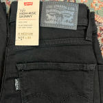 Levi's NWT Levi’s 721 High Rise Skinny Black Jeans Photo 9
