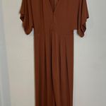 Nom Maternity - Filipa Nursing Jumpsuit Caramel Photo 2