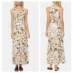 O'NEILL Theodora Twisted Maxi Dress (L) Yellow Size L Photo 1