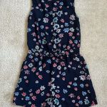 Katherine Barclay Montreal Floral Sleeveless Romper in Women's Size 0 Photo 0