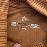 Aerie  Offline Bike Shorts High Rise Real Me Metallic Copper Ribbed Size small Photo 6