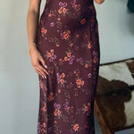Free People  Butterfly Babe Maxi Dress in Brown Combo Size XS Photo 0