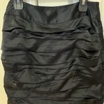 EXPRESS Elegant Black Ruffled Skirt Photo 2