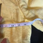 ZARA Trafaluc yellow jacket made in Morocco size small with shoulder pads. GUC Photo 2