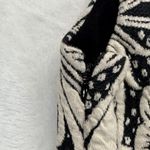 Anthropologie Ettawa  Dress Black White Floral Tapestry Sleeveless‎ Size S Photo 8