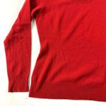Lafayette 148 New York Red Merino Wool Sweater Photo 3