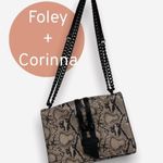 Foley + Corinna purse snake print chain crossbody leather shoulder bag rectangle Photo 1
