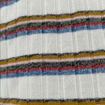 Veronica Beard  Jeans Striped Ribbed Knit Long Sleeve Top Size Small EUC Photo 5