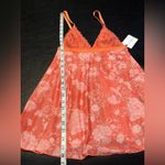 French affair  NWT Babydoll gown with lace. Size small color Peach Echo Photo 11