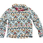 Eddie Bauer Quest Plush Multicolor Sherpa Fleece Pullover Cozy Quarter Zip Sz S Photo 5