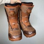 K2 Arrow Clicker Snowboard Boots Women's Size 8 Brown Boa System Intuition Pro Photo 1
