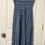 Gal Meets Glam  Tessa Blue Floral Dress size 4 / small Photo 1