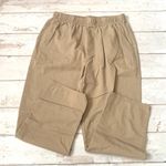 White Stag  Size 12 Petite Length Khaki Tan Brown Slacks Pull On Pants Womens Photo 0