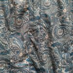 Burton Blue Paisley Julie Dry Ride Ski Jacket Faux Fur Hood Medium Snow Winter Photo 3