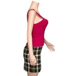 Reformation  Eunice Top W/ Gold Heart Embellishment, Rhubarb, 8 (US) Photo 7