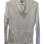 Ink Love And Peace Womens Cowlneck Drawstring Hem Tunic Sweatshirt Gray Small Photo 0
