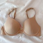 PINK - Victoria's Secret PINK Victoria’s Secret Marzipan Wear Everywhere T-Shirt Bra Size 32B Photo 0