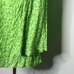 Charlie Holiday Womens Nixon Green Retro Floral Size 6 Mini Dress Photo 3
